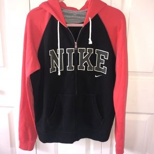 Nike zip up sweatshirt
